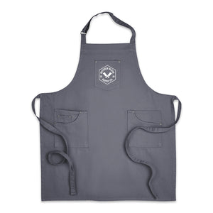 Butcher Block Supply Co Apron Grey