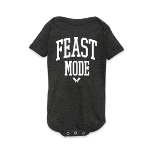 Butcher Block Feast Mode Onesie Kids Smoke