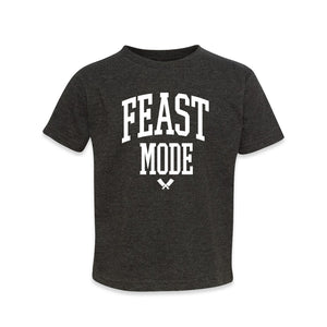 Butcher Block Feast Mode Tee Kids Smoke