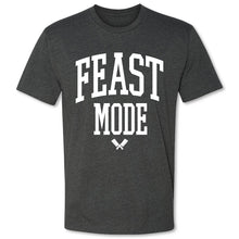 Load Image into Gallery viewer, Butcher Block Feast Mode Tee Mens Charcoal