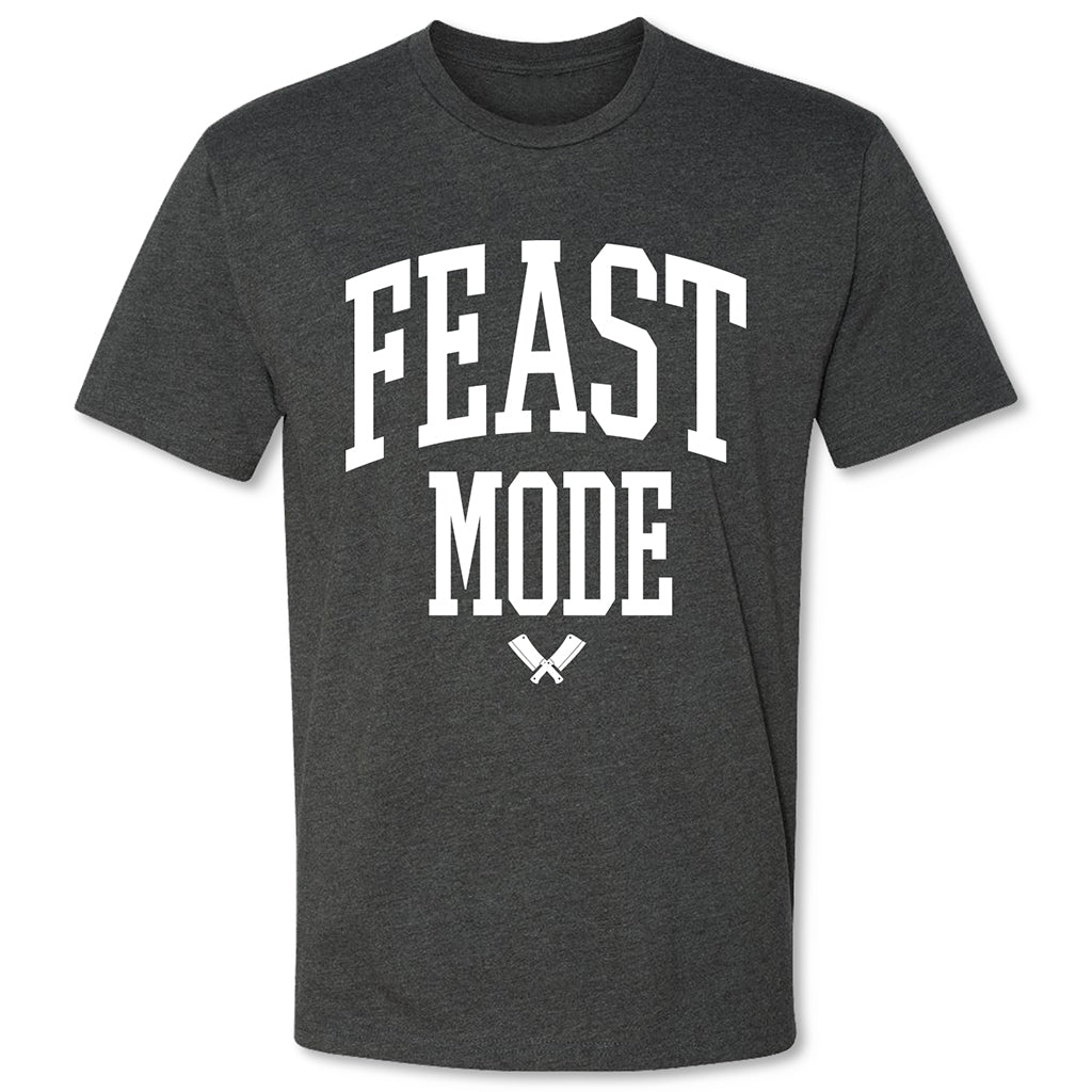 Butcher Block Feast Mode Tee Mens Charcoal