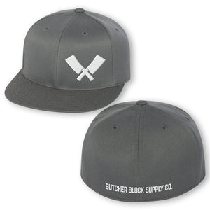 Butcher Block Flexfit Flat Bill Hat