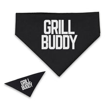 Load Image into Gallery viewer, Butcher Block Grill Buddy Bandana Black