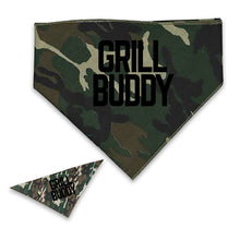 Load Image into Gallery viewer, Butcher Block Grill Buddy Bandana Camo