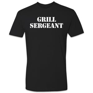 Butcher Block Grill Sergeant Tee Mens Black