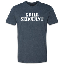 Load Image into Gallery viewer, Butcher Block Grill Sergeant Tee Mens Navy