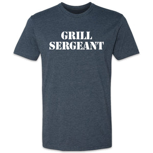 Butcher Block Grill Sergeant Tee Mens Navy