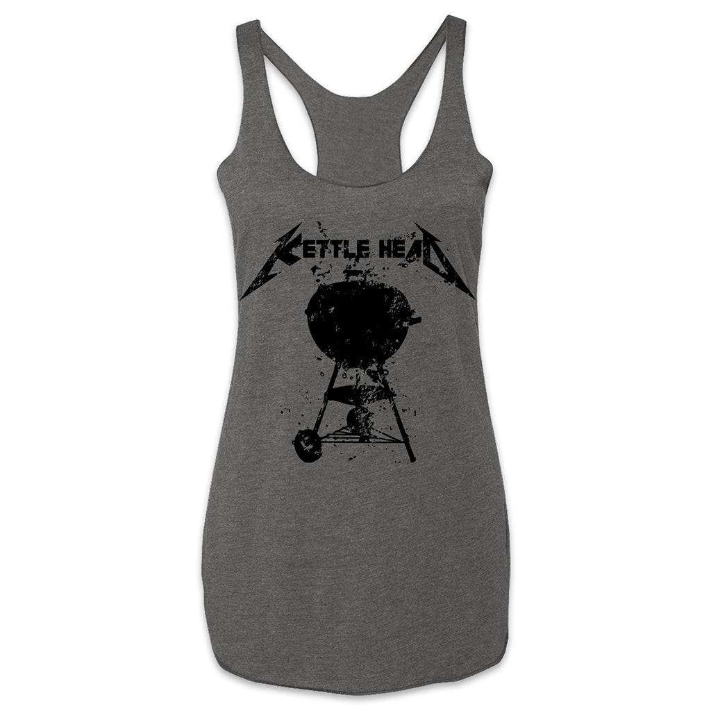 Butcher Block Supply Co Kettle Head Tank Ladies Heather Grey