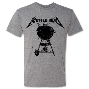 Butcher Block Kettle Head Tee Mens Heather Grey