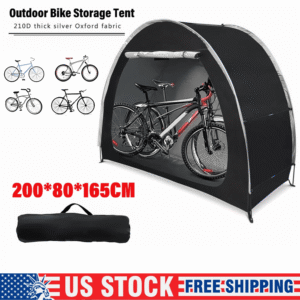 Travel Portable Bike Storage Shed Tent - Waterproof, UV Protection for Bikes USA