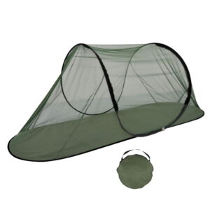 YIGSECU Boats Shape Camping Tent Single Outdoor Camping Mosquitoes Mesh Tent Enduring