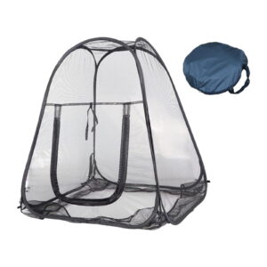 simhoa Camping Mesh Tent Single Person Shelter Automatic Opening with Carry Bag Outdoor Screen Tent for Picnic Kayaking Lawn Fishing