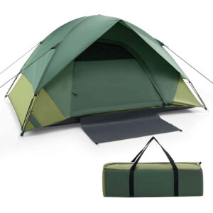 Costway 2-Person Lightweight Outdoor Tent with Removable Rain Fly Carrying Bag