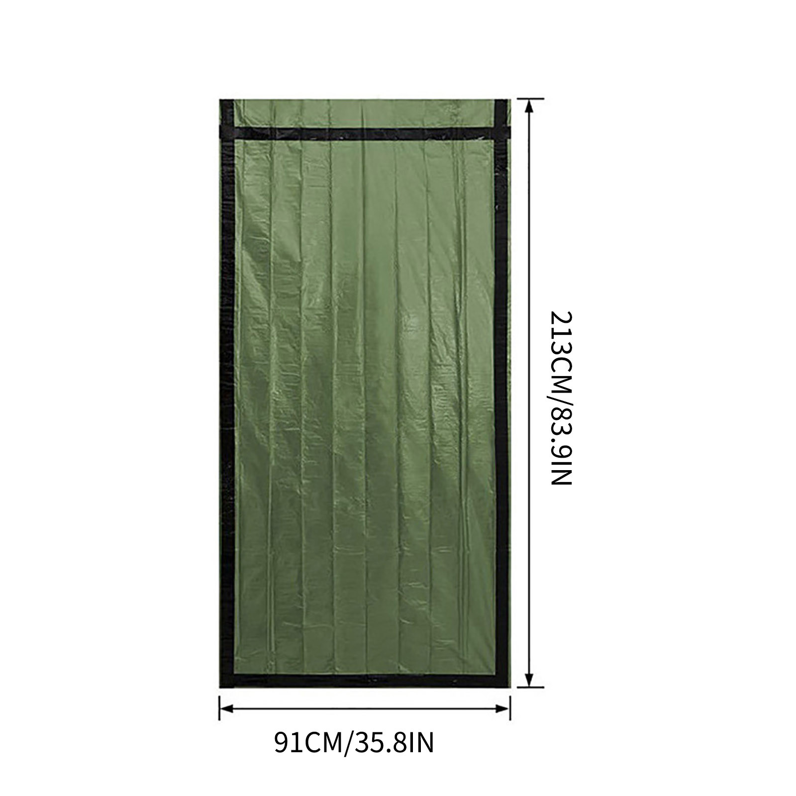 Set of 2 Sierra Madre Emergency Sleeping Bag, 84"X36" Emergency Sleeping Bags for Survival, Waterproof Thermal Bivy Sack for Outdoor, Pocket Size Sierra Madre Sleeping Bag - Image 13