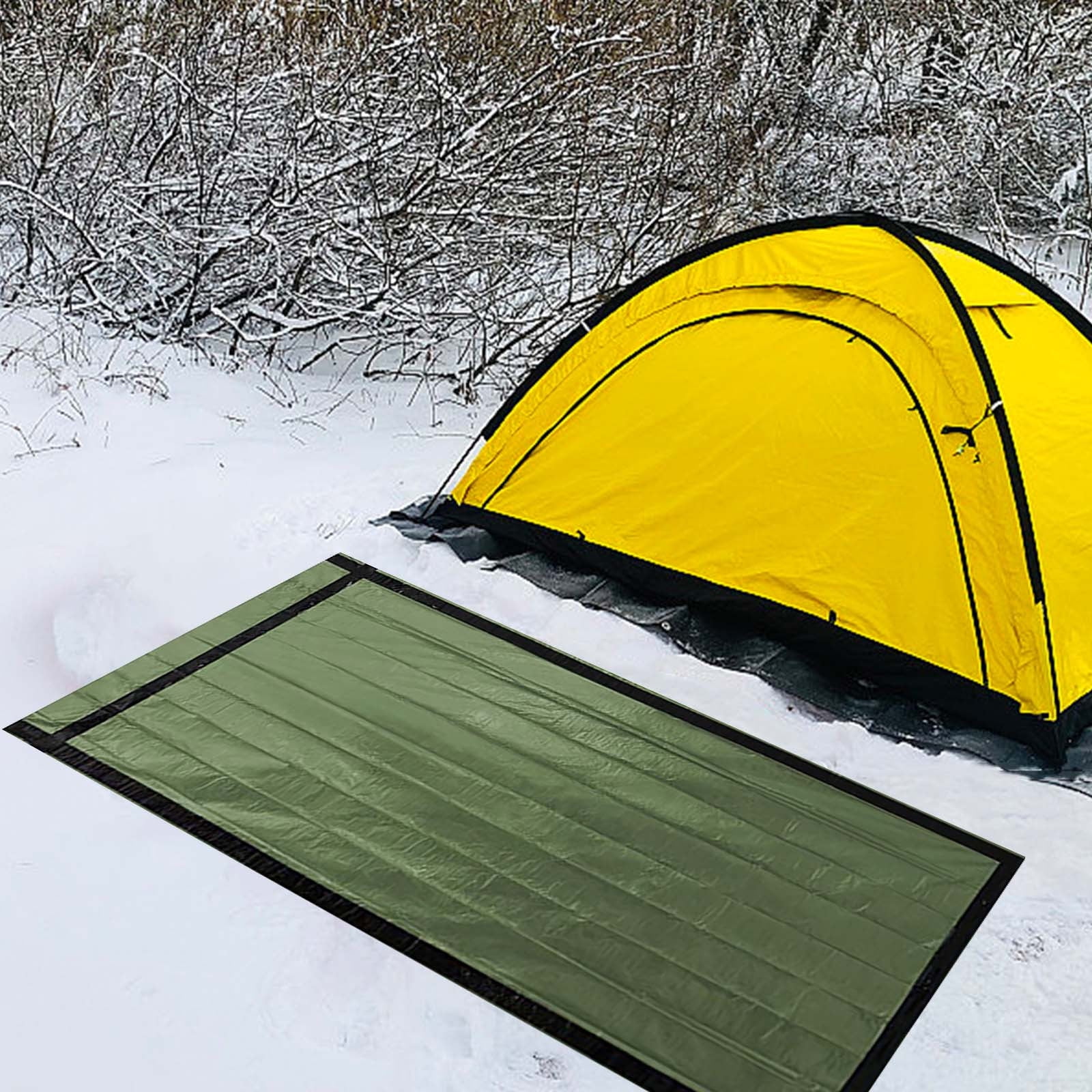 Set of 2 Sierra Madre Emergency Sleeping Bag, 84"X36" Emergency Sleeping Bags for Survival, Waterproof Thermal Bivy Sack for Outdoor, Pocket Size Sierra Madre Sleeping Bag - Image 14