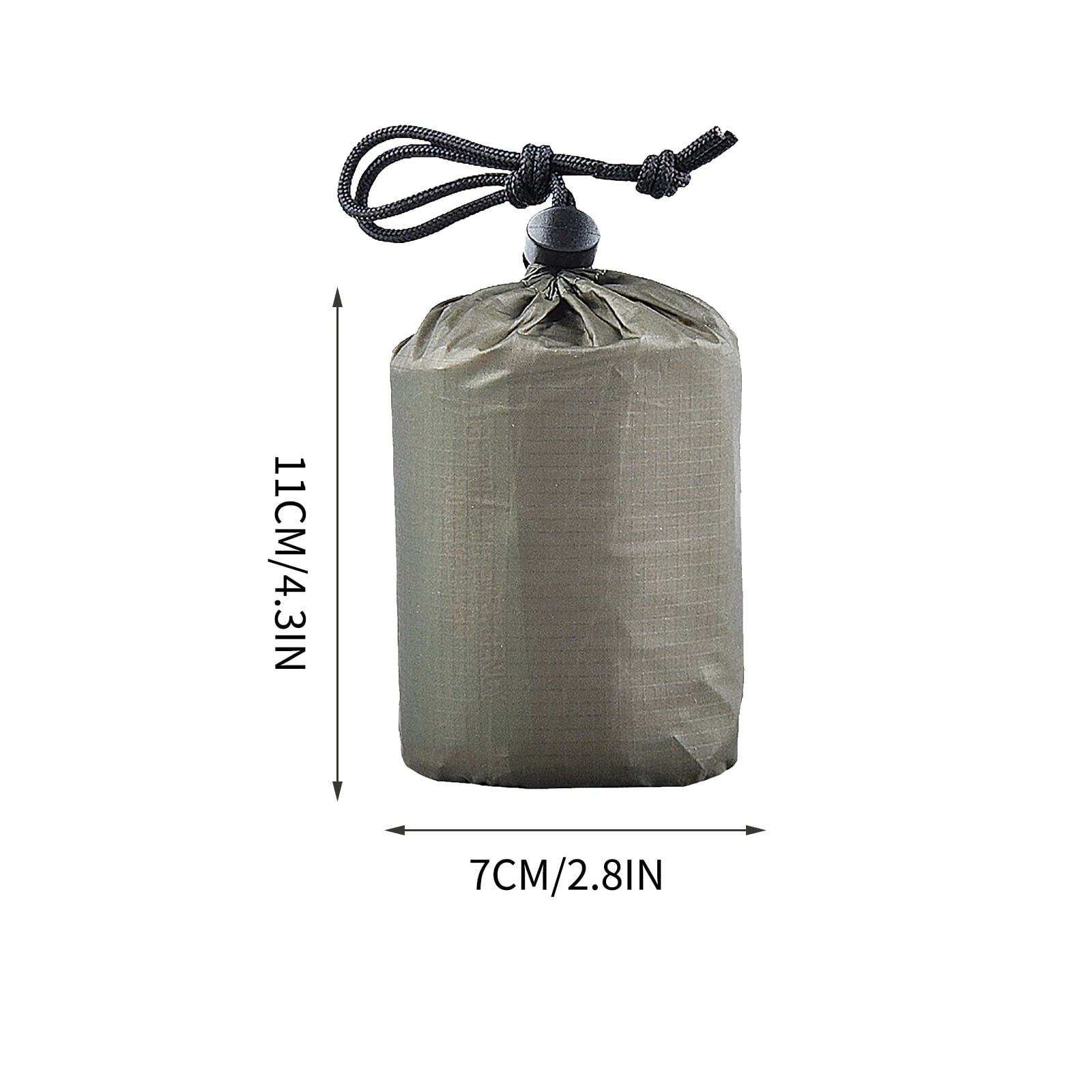 Set of 2 Sierra Madre Emergency Sleeping Bag, 84"X36" Emergency Sleeping Bags for Survival, Waterproof Thermal Bivy Sack for Outdoor, Pocket Size Sierra Madre Sleeping Bag - Image 17