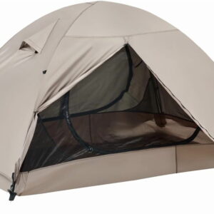 Double Layer Waterproof 2-Person Dome Tent – 4-Season Weather-Resistant Camping Tent for Rain and Wind Protection – Ultralight & Easy Setup Outdoor Gear