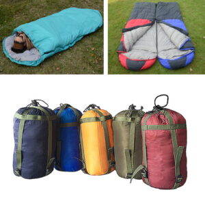 Bobasndm Compression Sleeping Bag, Waterproof Compression Bag Lightweight Nylon Travel Camping Hiking Outdoor