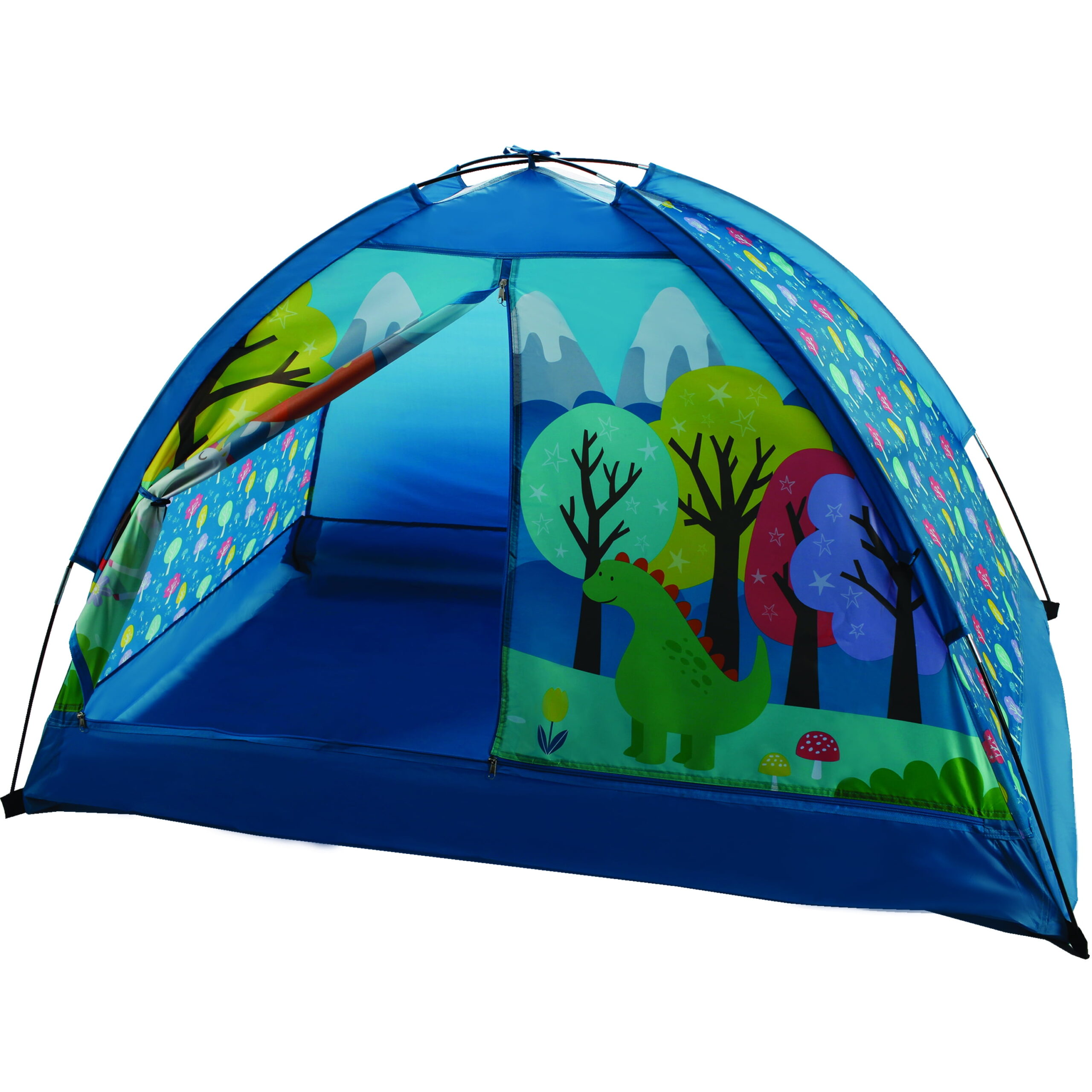 Crckt Kids Polyester Indoor Camping Play Tent with Majestic Design Print, 60"L x 36"W x 36"H - Image 3