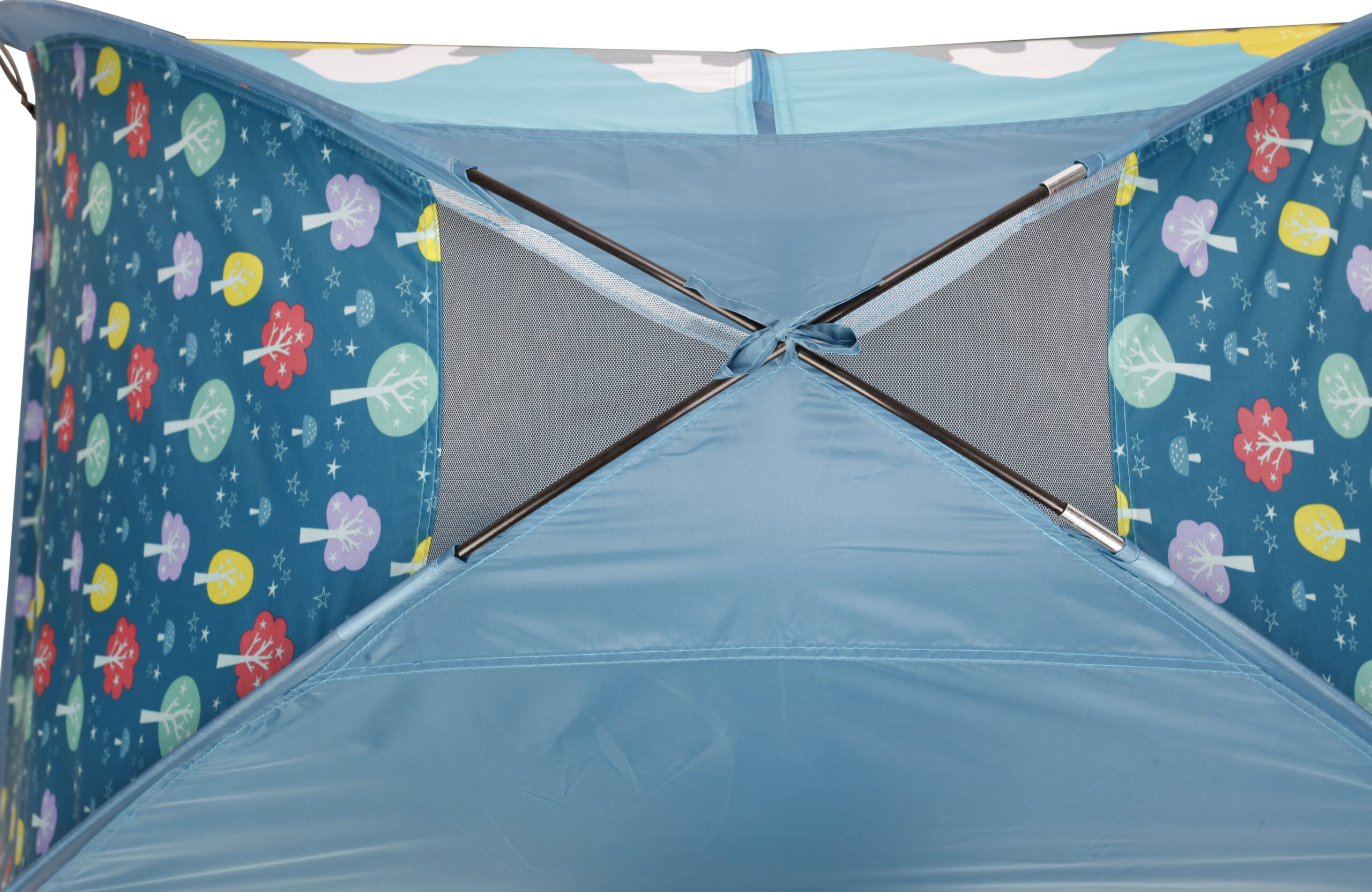 Crckt Kids Polyester Indoor Camping Play Tent with Majestic Design Print, 60"L x 36"W x 36"H - Image 6