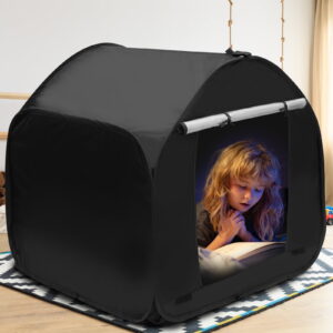 Rzvnmko Calm Corner Tent for Kids Sensory Tent for Children to Play and Relax Sensory Play Tent 35.4×35.4×35.4inches  with Storage Bag for Autistic Children