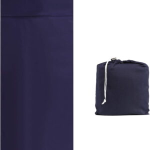 Naler Large Ultralight Sleeping Bag Liner for Adult Camping Hotel Traveling,100% Cotton,35"x 86",Purple