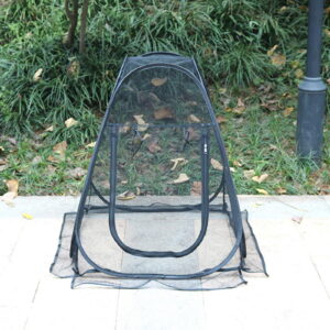 koolsoo Camping Mesh Tent Single Person Shelter Automatic Opening with Carry Bag Outdoor Screen Tent for Picnic Kayaking Lawn Fishing