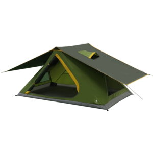 Ozark Trail Pop-up Instant Hub Tent, Green, 2-Persons, Dimensions: 57.48"x88.58"x51.18", 7.5 lbs.