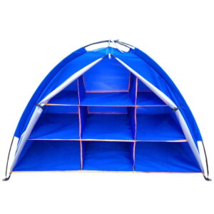 Fule Outdoor Storage Tent Camping Storage Cabinet Tent 9 Shelves Shoes Storage Tent