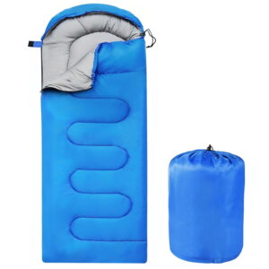 Sleeping Bags for Adults Teens Kids with Compression Sack Portable and Lightweight for 3-4 Season Camping, Hiking,Waterproof, Backpacking and Outdoors