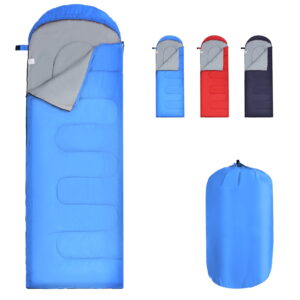 Croosse Sleeping Bag for Kids Adult - Lightweight Waterproof Backpacking Sleeping Bag for Camping-2lb-Blue