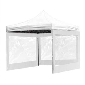 Kezqiaxn Camping and Hiking Tents Outdoor Clear Sunshade Decorations Waterproofs Rainproof Fabrics Outdoor Courtyard Garden Backyard Outdoor Travel (No Ceiling) White