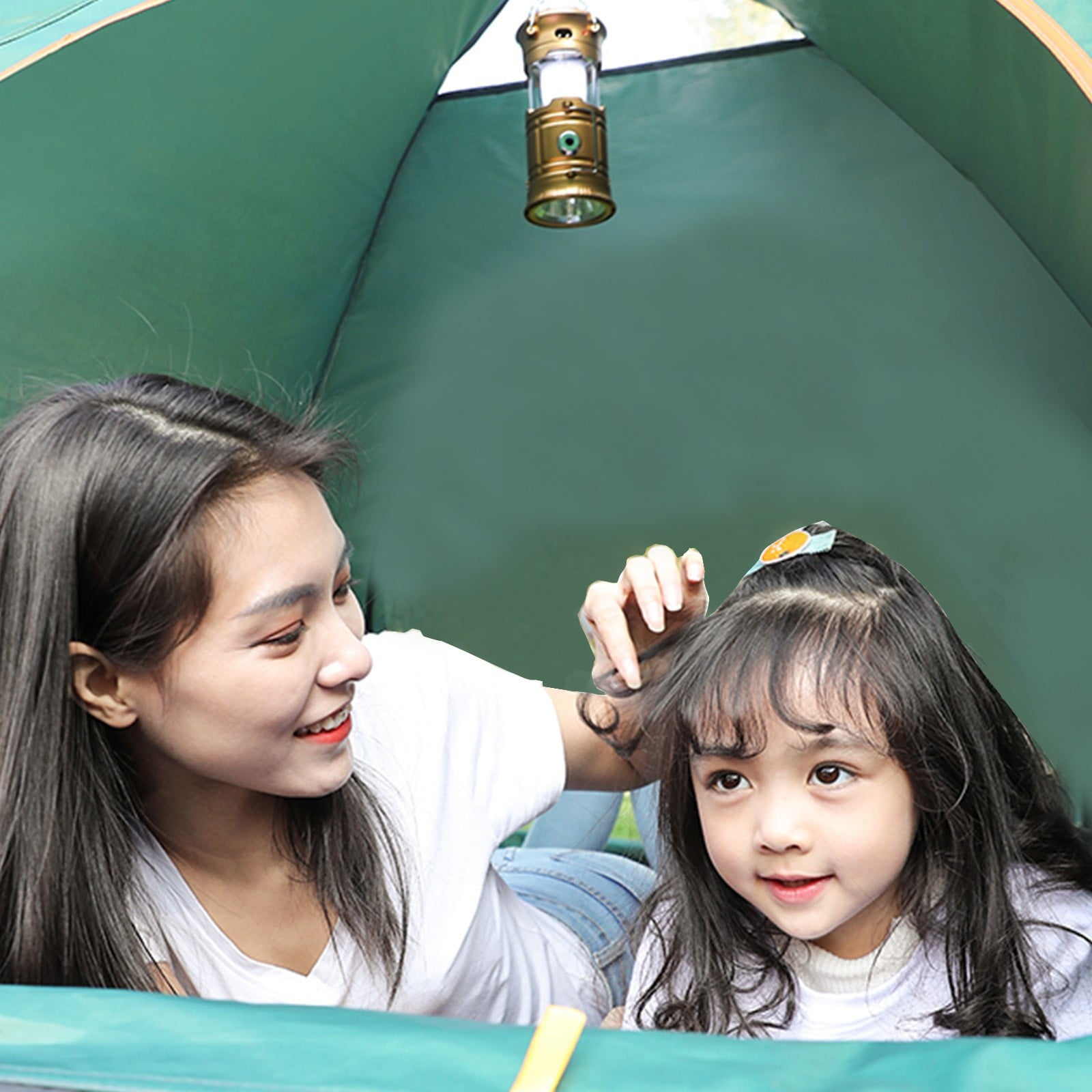 Camping Tents Instant Set Up,2 Person Camping Tent with Rain Fly and Carrying Bag,Outdoor Tent for Backpacking,Hiking,Outdoors,Automatic Quadrangle Tent with Easy Setup 1 Door and 1 Skylight - Image 4