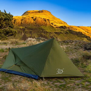 Trekker Tent 2V, Two Layer, 2-Person Trekking Pole Ultralight Backpacking Hiking Tent