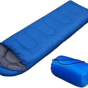 PEAKTREND Sleeping Bags for Adults Camping Portable Waterproof Compression Sack- Camping Sleeping Bags for Big and Tall (Blue)