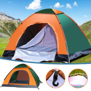 Hovilon 2 Person Blackout Camping Tent,Easy Setup Waterproof Family Dome Tent for Camping,Portable Double Layer Large Family Tent for Outdoor Camping&Hiking