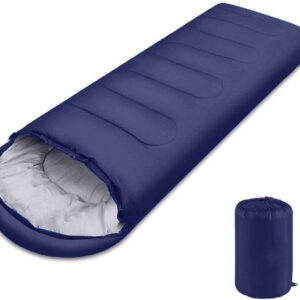 Sleeping Bag, Lightweight Spring/Summer Weather Sleep Bags for Kids Adults Girls Women, Microfiber Filled 15-25 Degree for Backpacking/Hiking/Camping/Mountaineering with Compression Sack