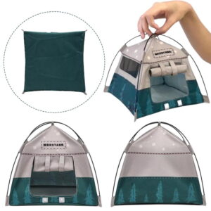 FurNest 7in Miniature Camping Small Tent Miniatures Outdoor Furniture