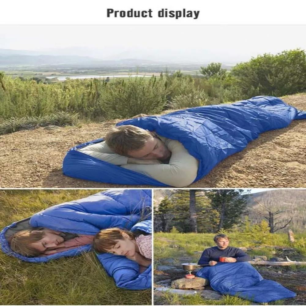 Adult Sleeping Bag for Camping & Hiking â Waterproof, Lightweight & Warm with Compression Bag â for Cold Weather, Outdoor Travel, and Family Use - Image 3