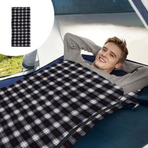 CxhicLuv Camping Sleeping Bag, 29.5×70.9 Inch Warm-Weather Outdoor Bag – Polyester, Foldable, Comfortable – Ideal for Camping, Hiking, Campers, Outdoor Enthusiasts