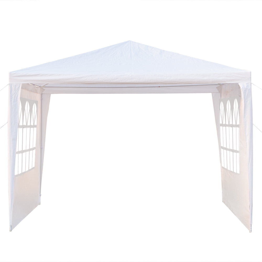 Kadyn Canopy Tent, 10' x 10' Three-sided Waterproof Tent for Parties Garden Pool, Outdoor Canopy Tent with Spiral Tubes, White - Image 2