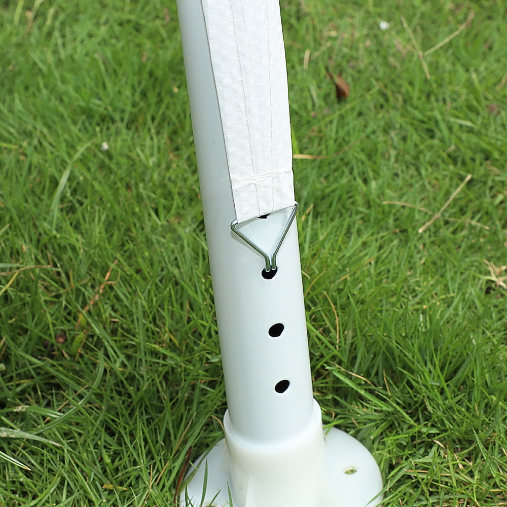 Kadyn Canopy Tent, 10' x 10' Three-sided Waterproof Tent for Parties Garden Pool, Outdoor Canopy Tent with Spiral Tubes, White - Image 11