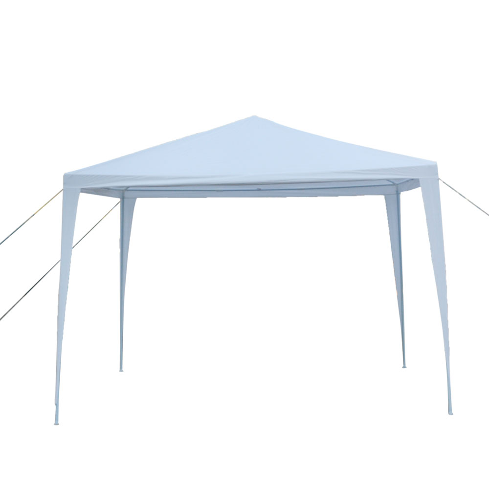 Kadyn Canopy Tent, 10' x 10' Three-sided Waterproof Tent for Parties Garden Pool, Outdoor Canopy Tent with Spiral Tubes, White - Image 12
